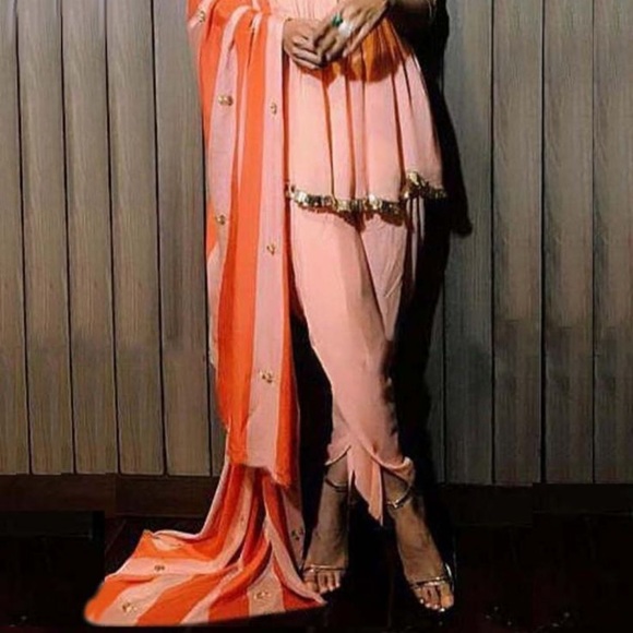 Dhoti salwar suit - Picture 2 of 12